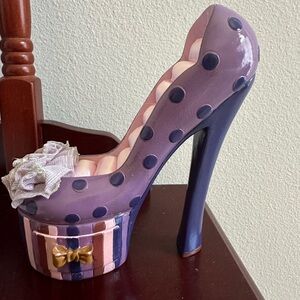 High heel jewelry holder